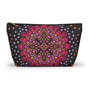 Hearts and Roses Accessory Pouch w T-bottom