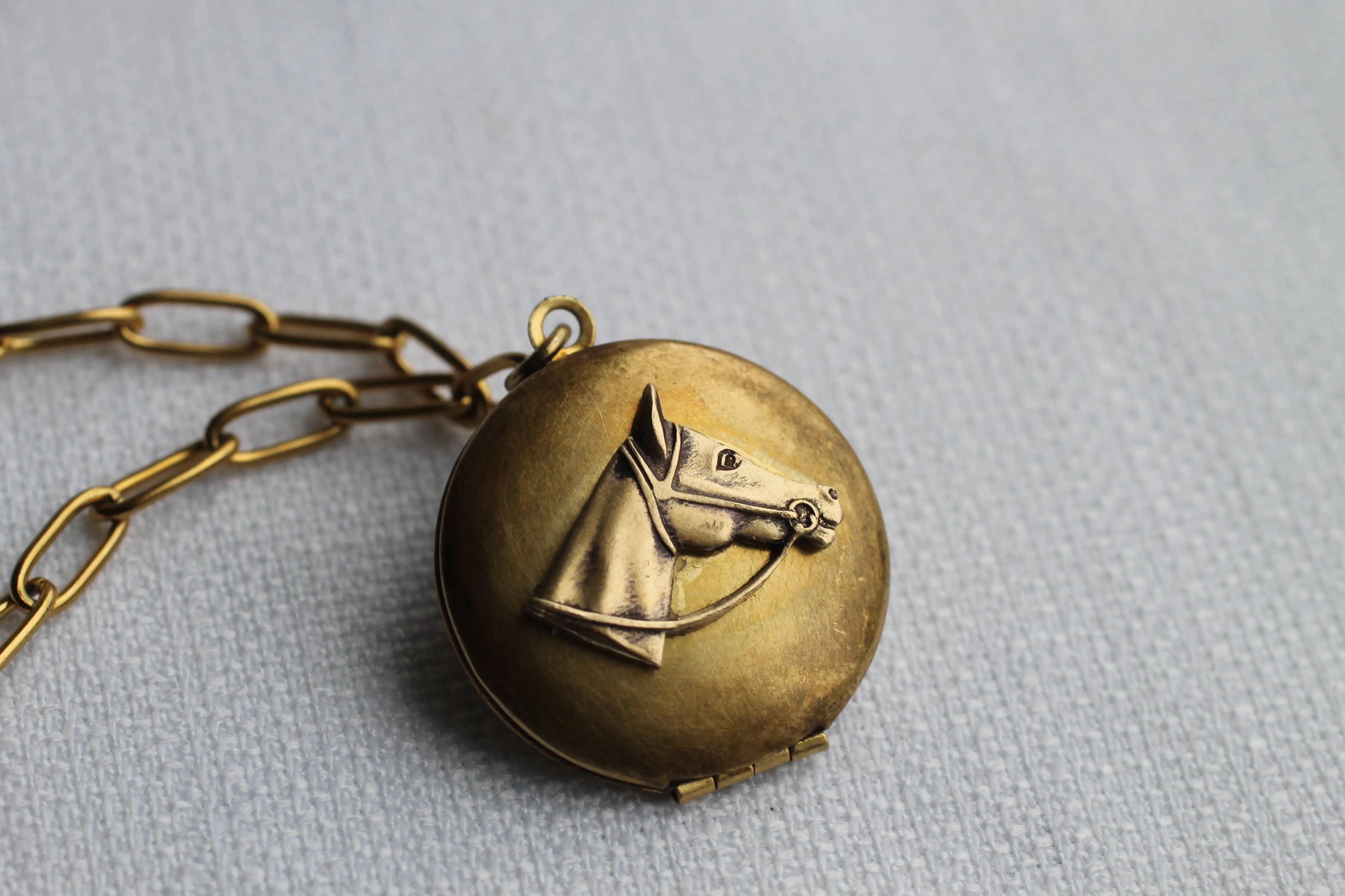 Horse Head Locket