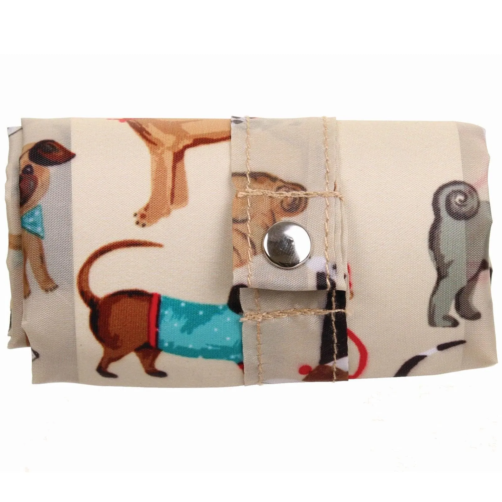 Hound Dog Reusable Roll-Up Shopping Bag