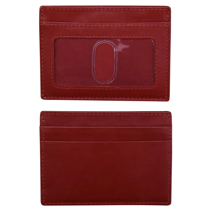 ili New York RFID Card Case Leather Wallet - 7201