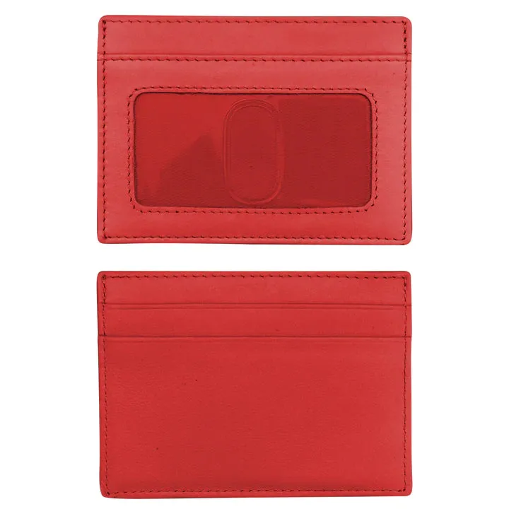 ili New York RFID Card Case Leather Wallet - 7201