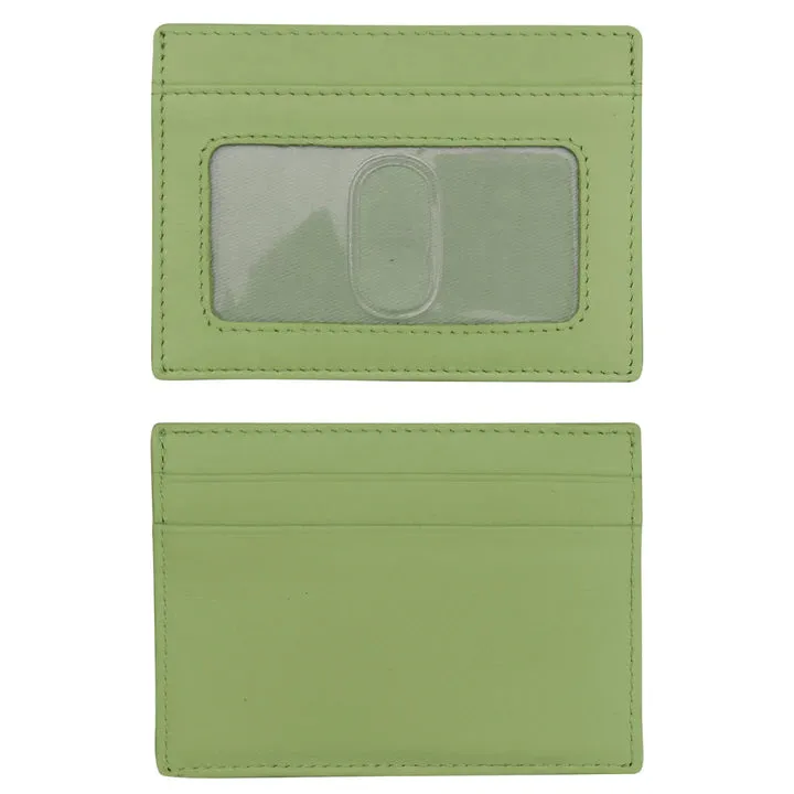 ili New York RFID Card Case Leather Wallet - 7201