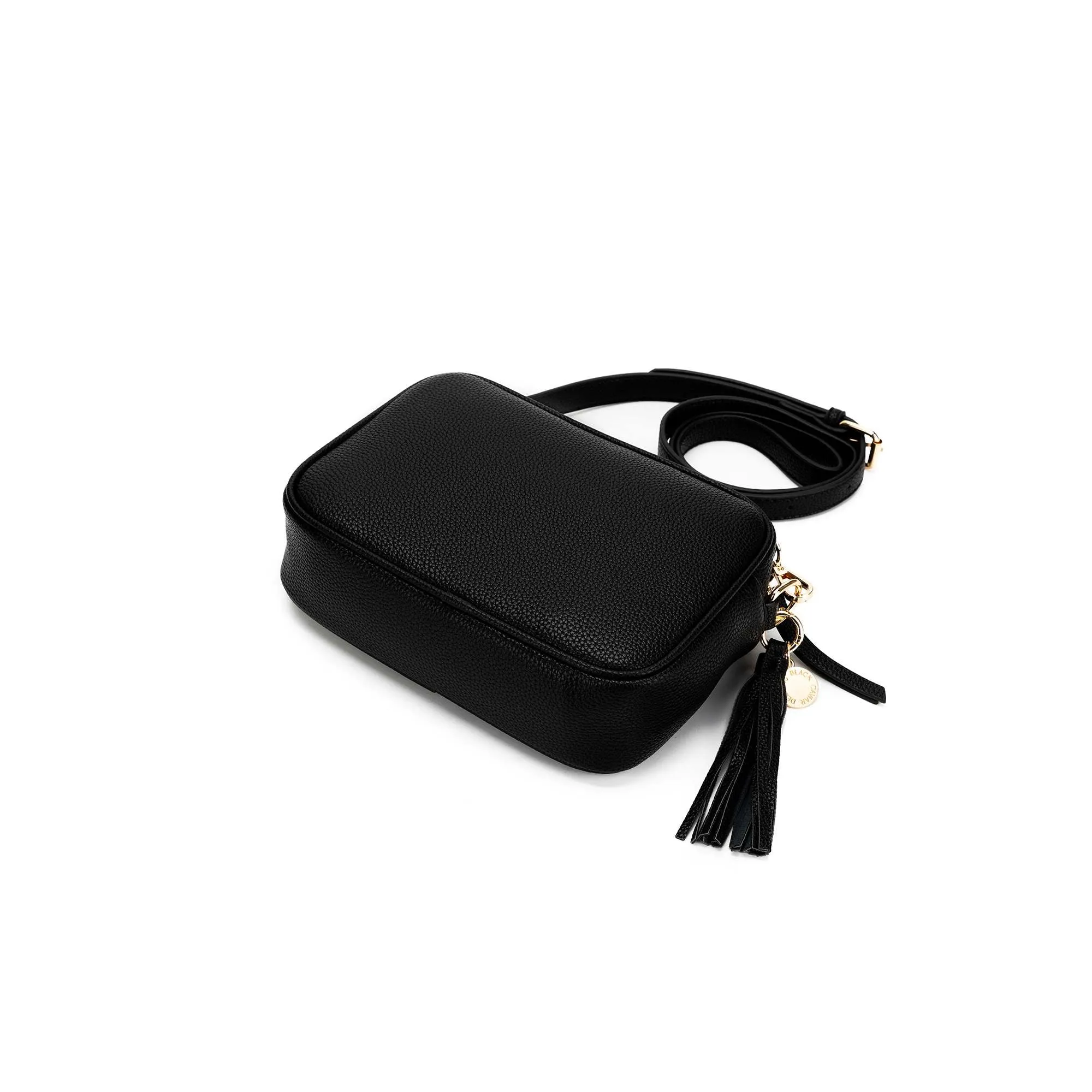 Indie Black Crossbody Bag