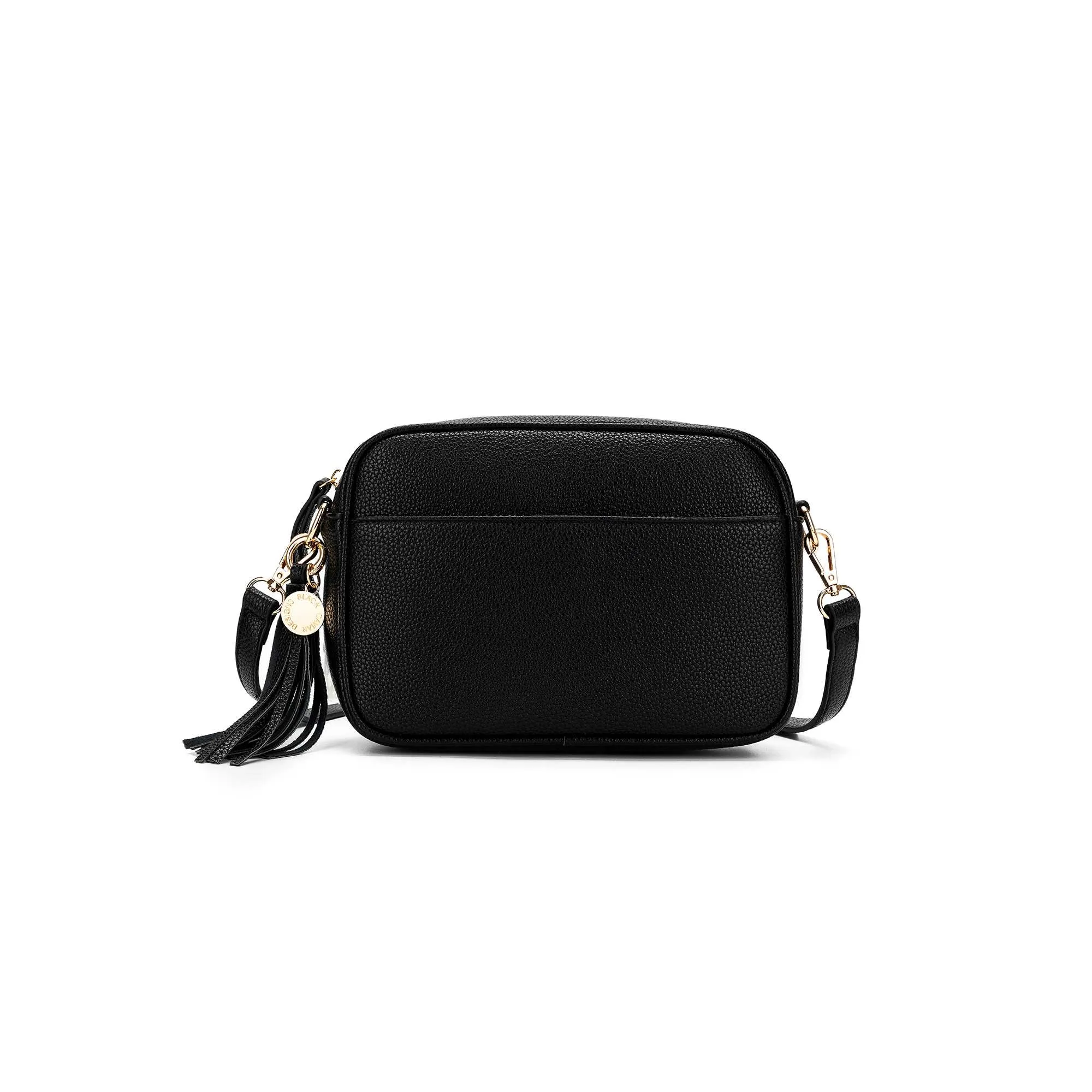 Indie Black Crossbody Bag