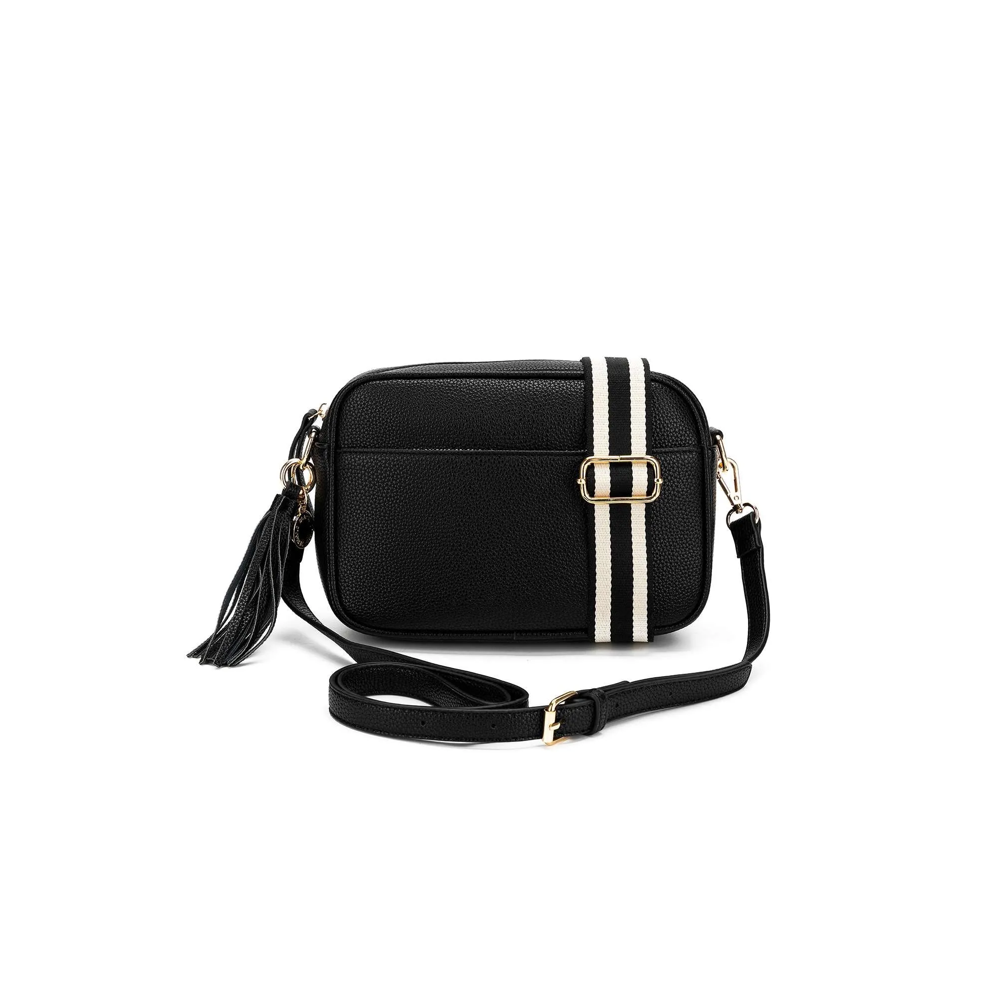 Indie Black Crossbody Bag