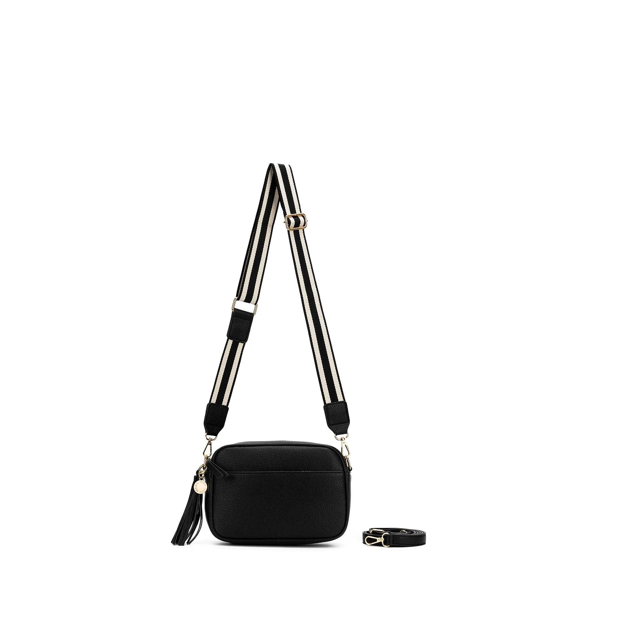 Indie Black Crossbody Bag