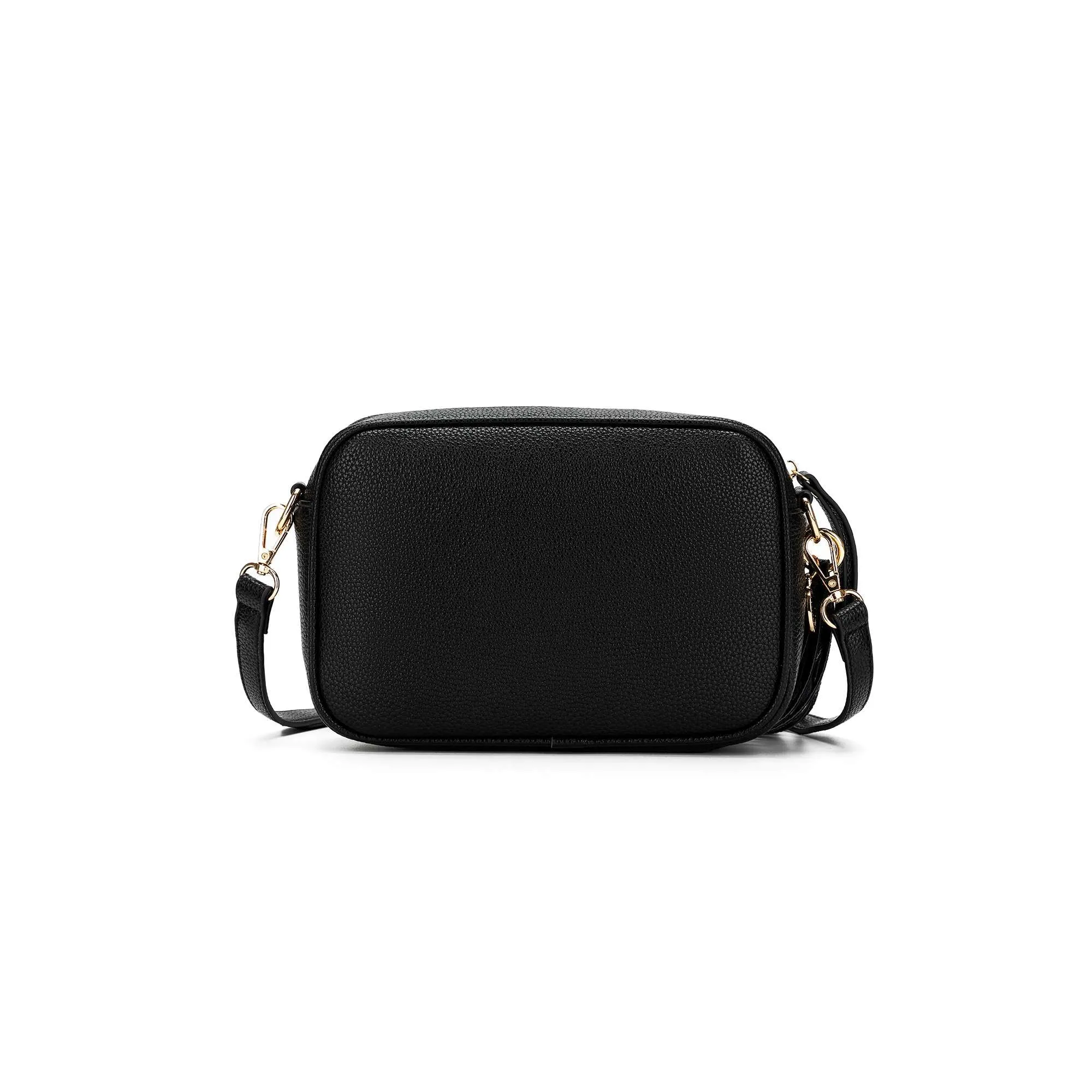 Indie Black Crossbody Bag