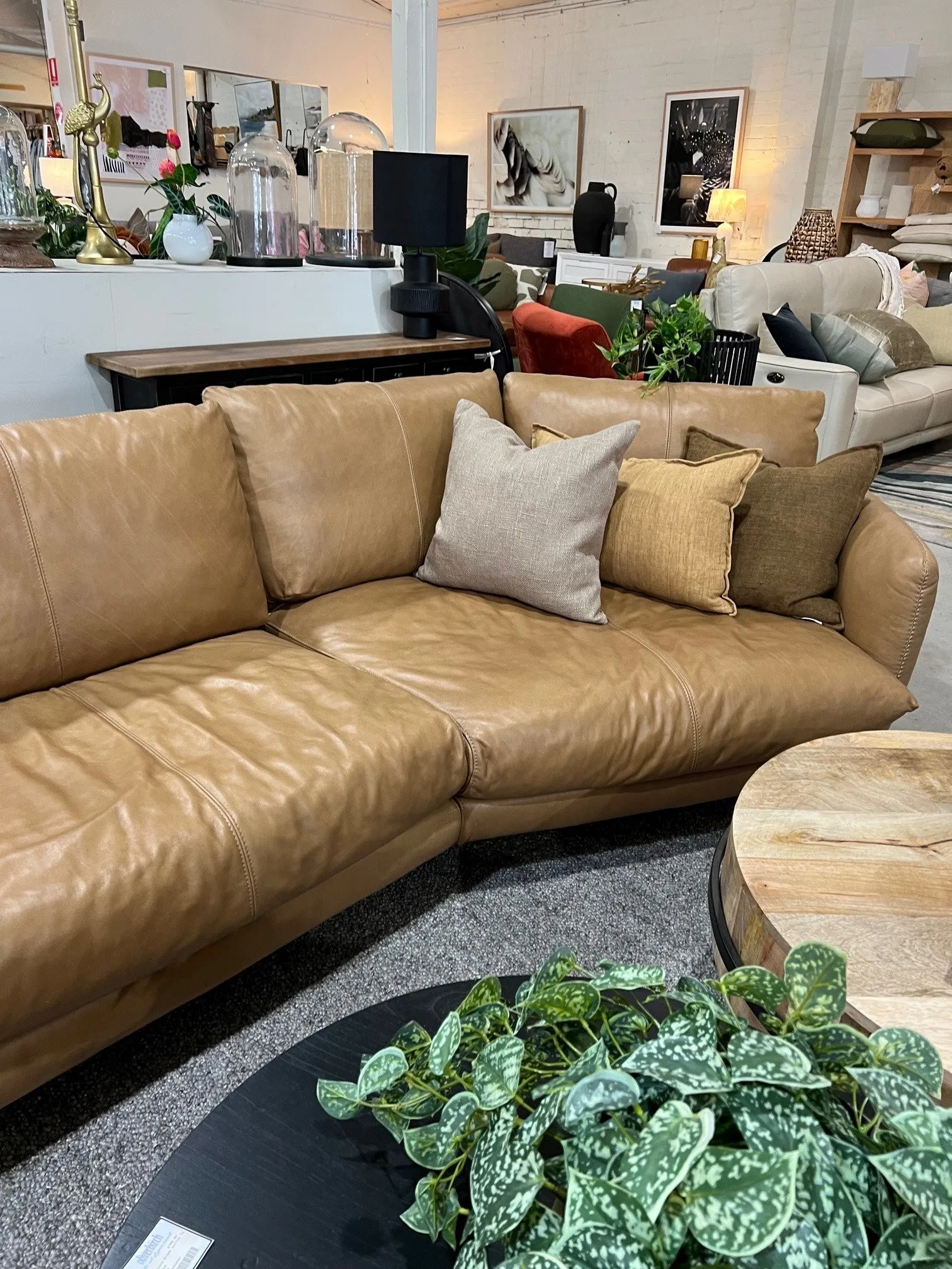 Jules Leather Sofa