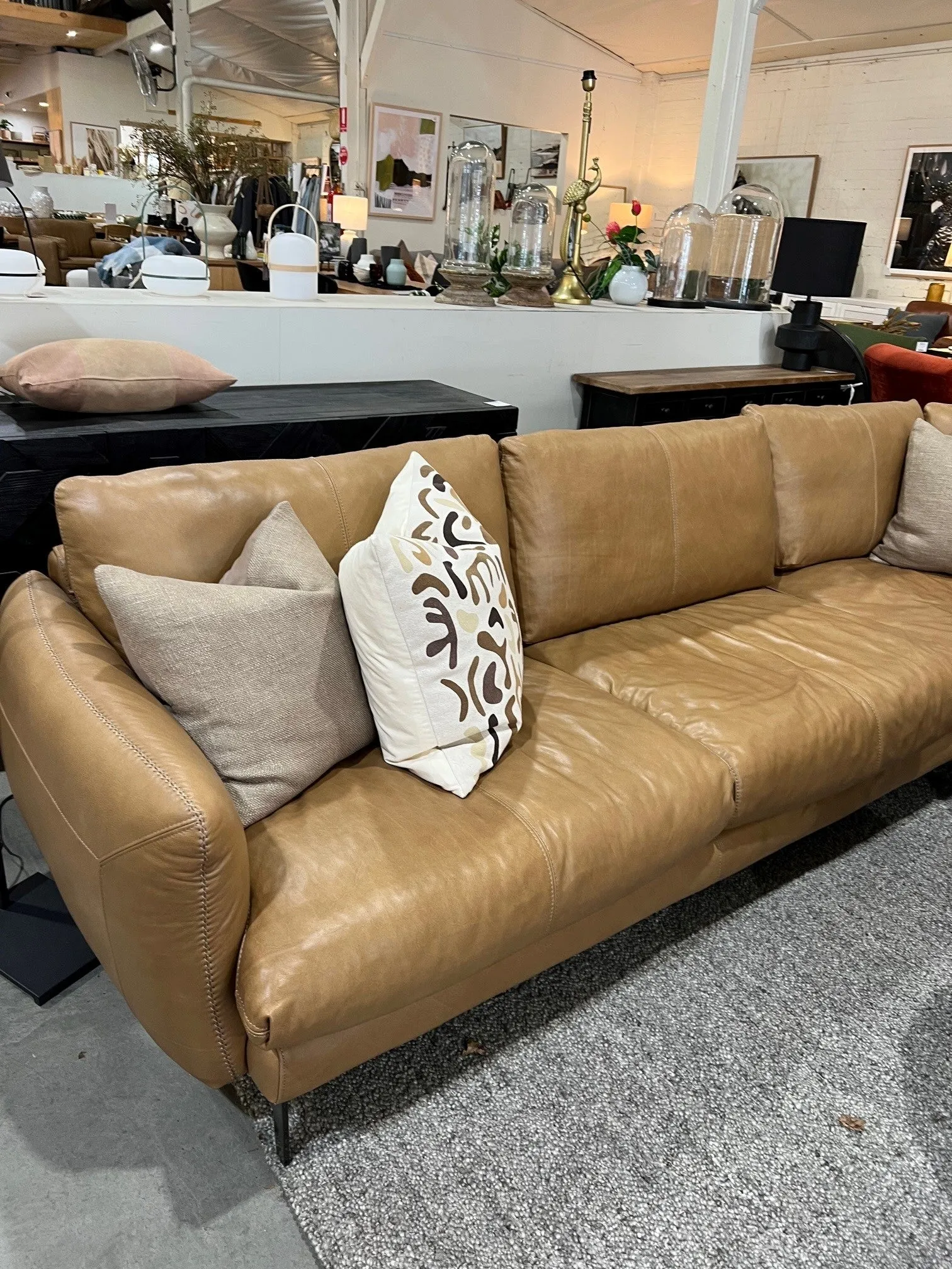 Jules Leather Sofa