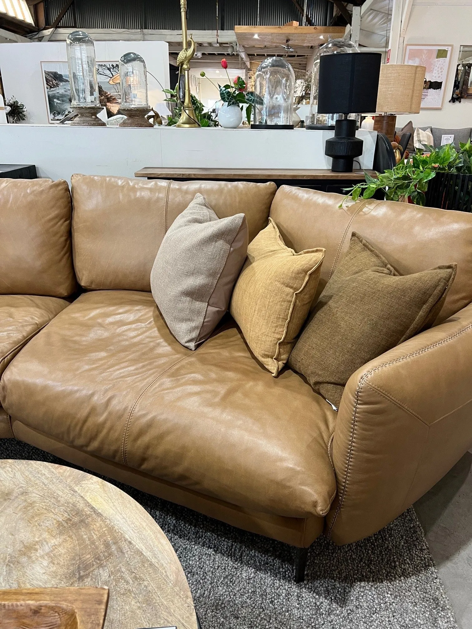 Jules Leather Sofa