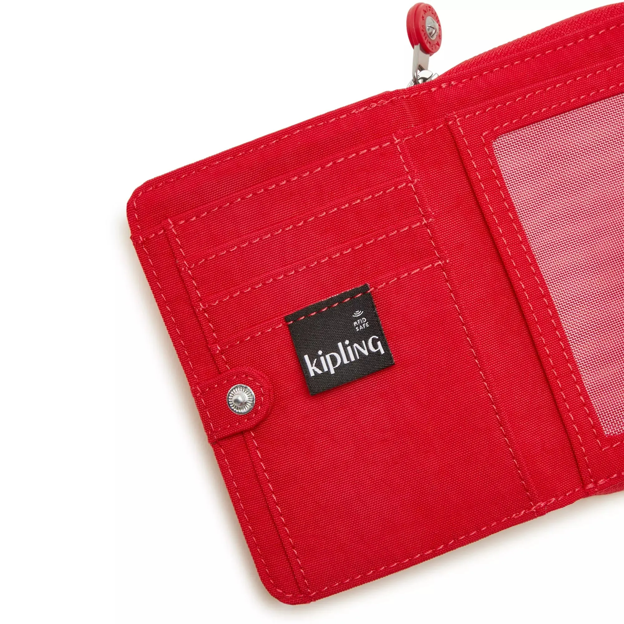 Kipling Money Love Small Wallet - Red Rouge