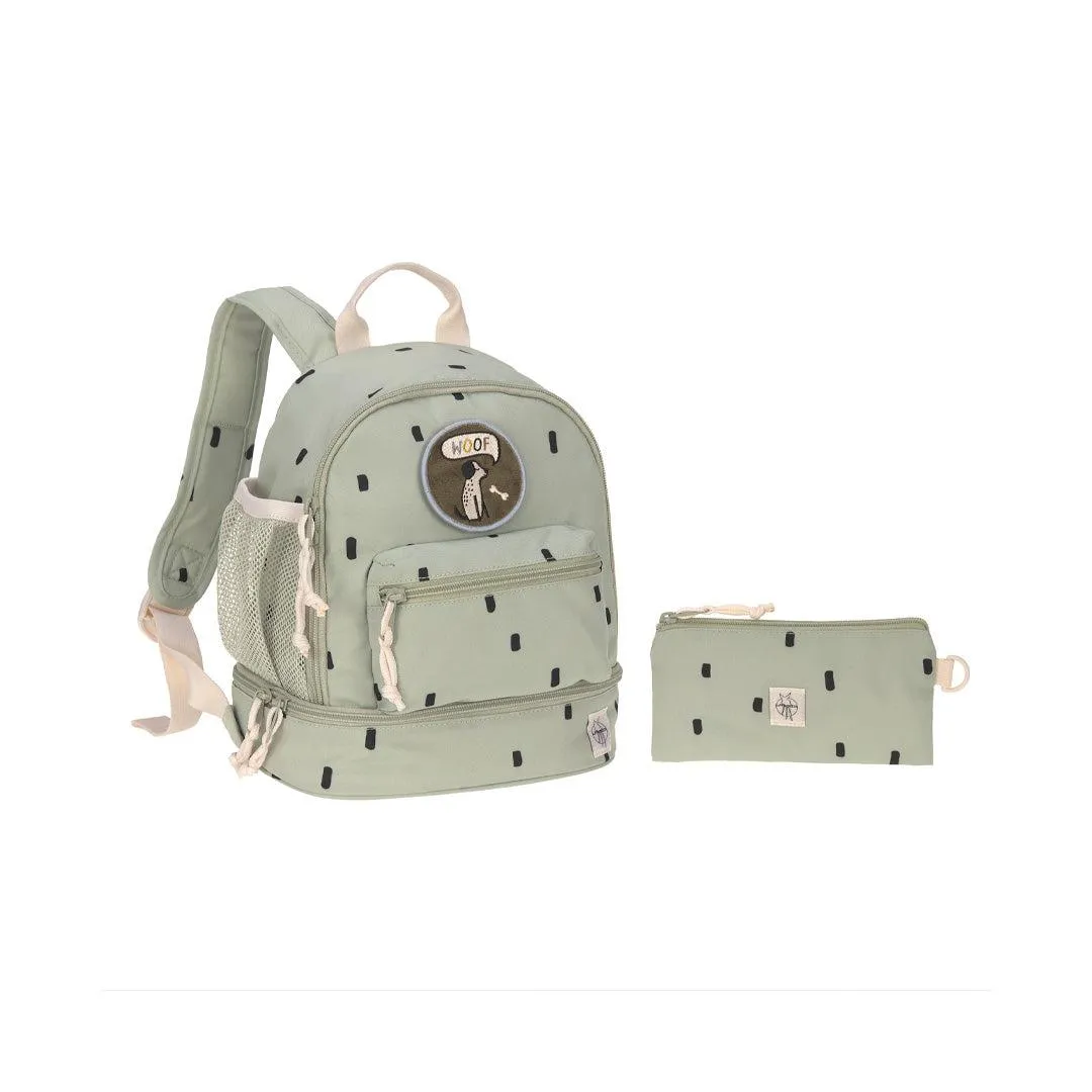 Lassig Mini Backpack - Happy Prints - Light Olive