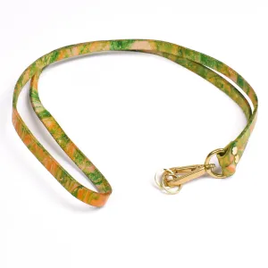 Long Lanyard • Marbled Leather