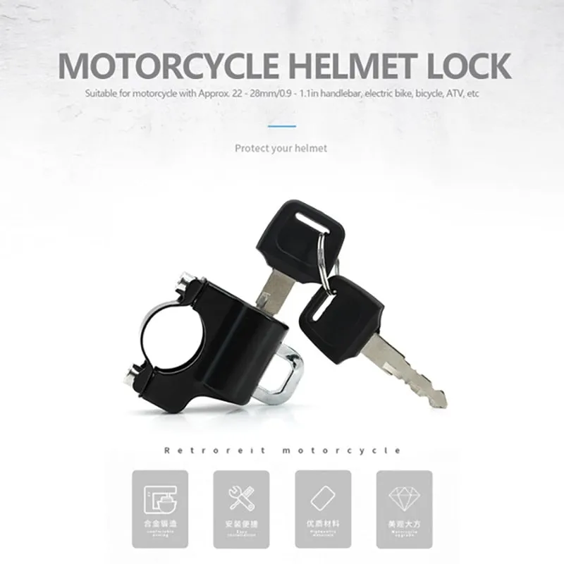 love580 Helmet Lock Electric Battery Car Safety Head Cap Lock