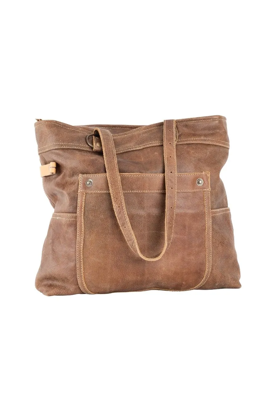 Lovely Leather Shoulder Bag Tote