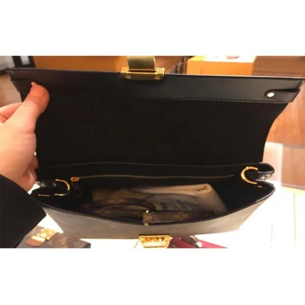 LV One Handle Flap Bag MM Monogram