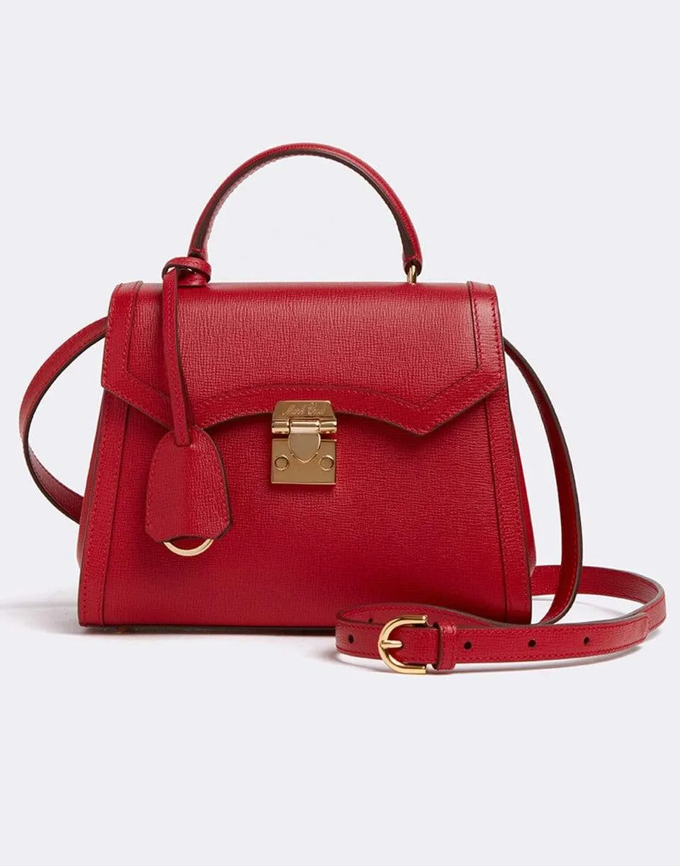 Madeline Mini Lady Leather Top Handle Bag