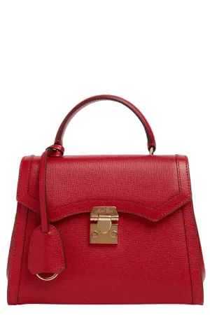 Madeline Mini Lady Leather Top Handle Bag