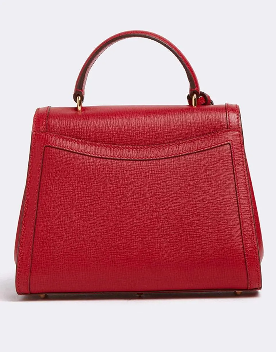 Madeline Mini Lady Leather Top Handle Bag