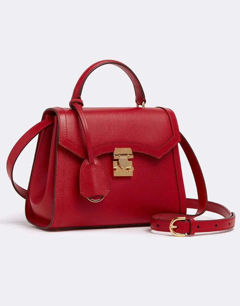 Madeline Mini Lady Leather Top Handle Bag