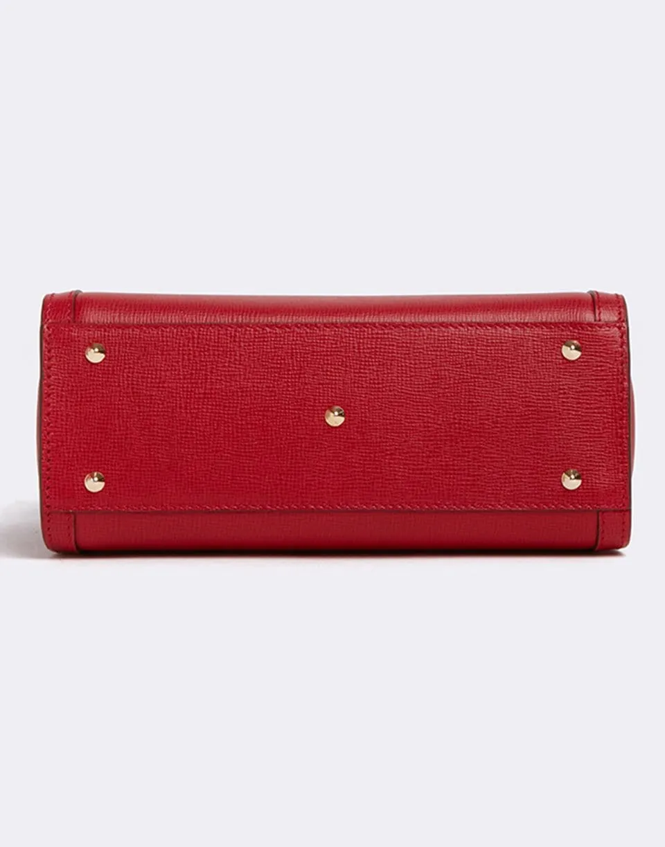 Madeline Mini Lady Leather Top Handle Bag