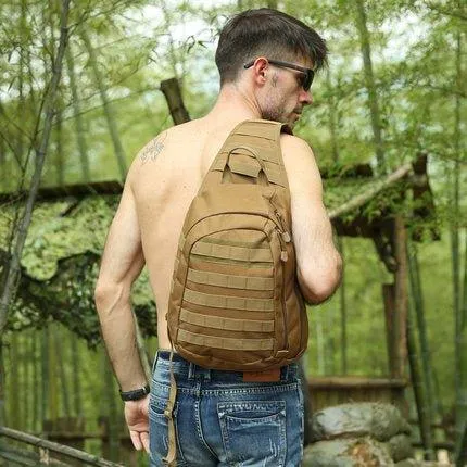 Man Molle Sling Backpack