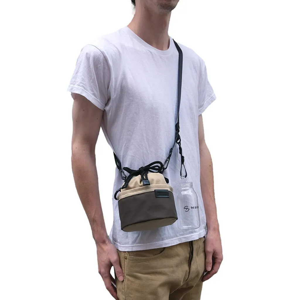 Master-piece "Sa-hou" Mini Shoulder Bag (Beige)