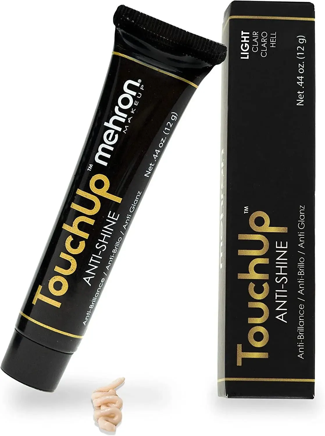 Mehron Touch Up Matte Finishing Anti-Shine Gel Treatment Light Tint 15 ML