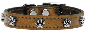 Metallic Paw Leather  Bronze 14