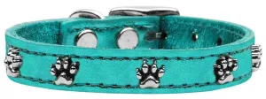 Metallic Paw Leather  Turquoise MTL 14