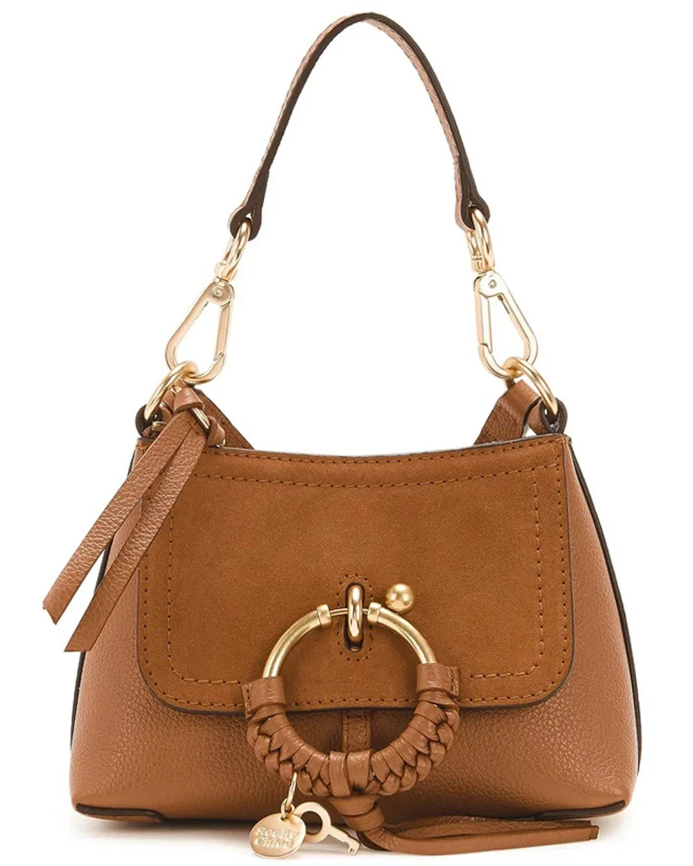 Mini Joan Crossbody Bag in Caramello