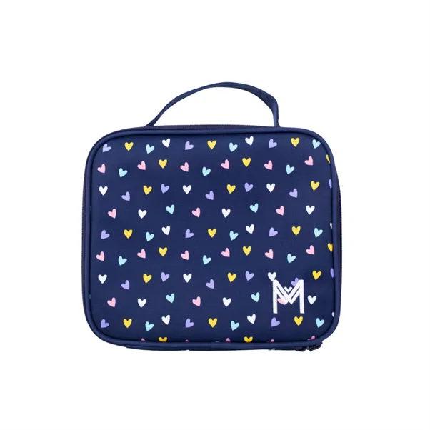 MontiiCo Medium Insulated Lunch Bag - Hearts