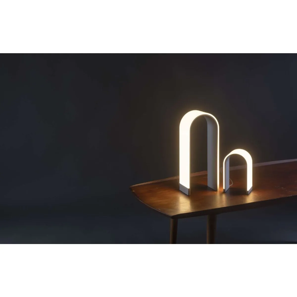 Mr. n Silver Transitional LED Desk Lamp with USB Port