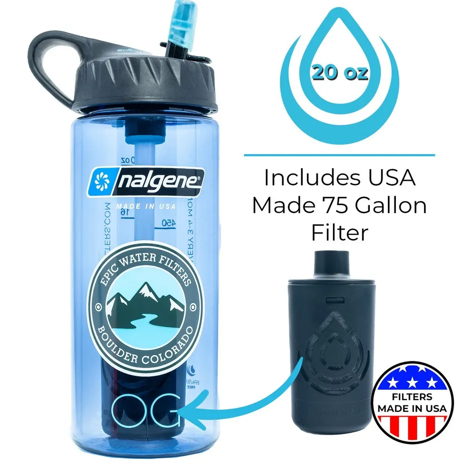 Nalgene OG Slim | Water Filtration Bottle