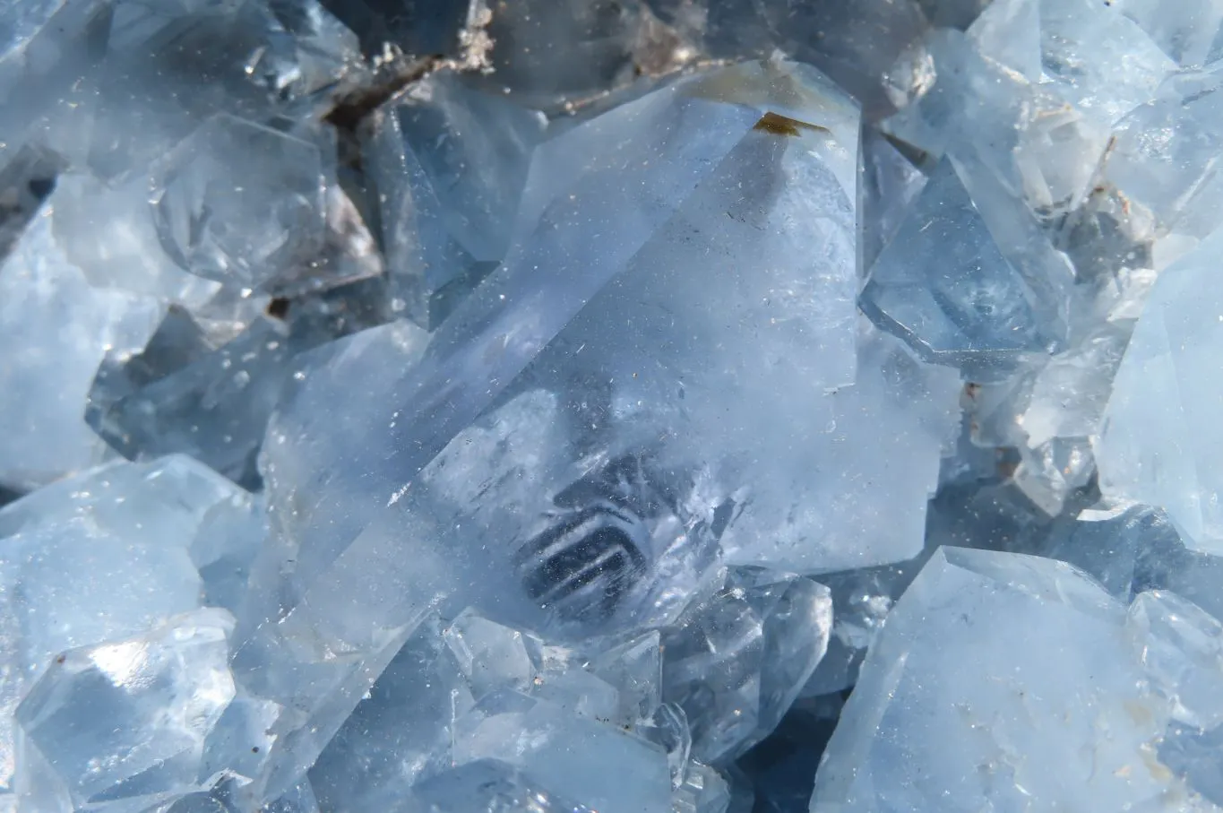 Natural Celestite Geode x 1 From Sakoany, Madagascar