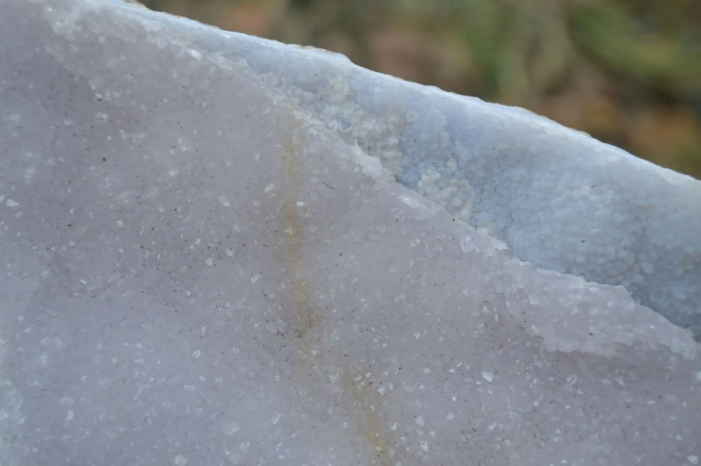 Natural Crystalline Blue Lace Agate Specimen x 1 From Namibia