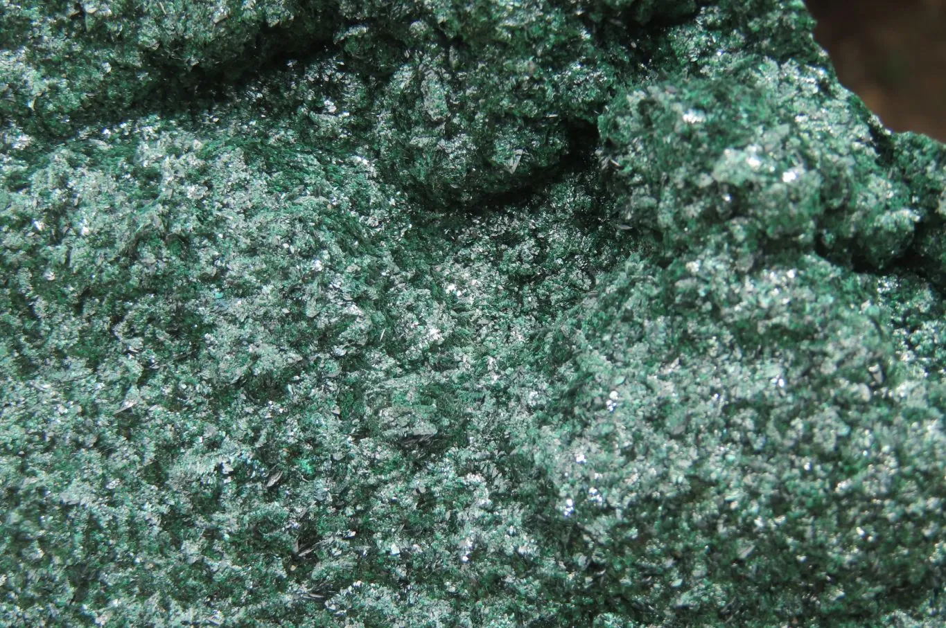 Natural Crystalline Malachite Specimen x 1 From Kasompe, Congo