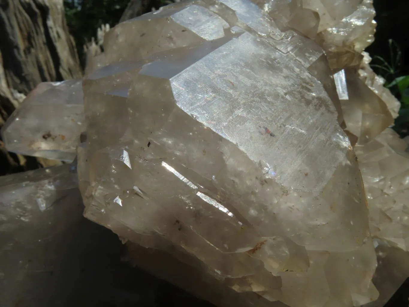 Natural Extra Large Quartz Cluster x 1 From Angola