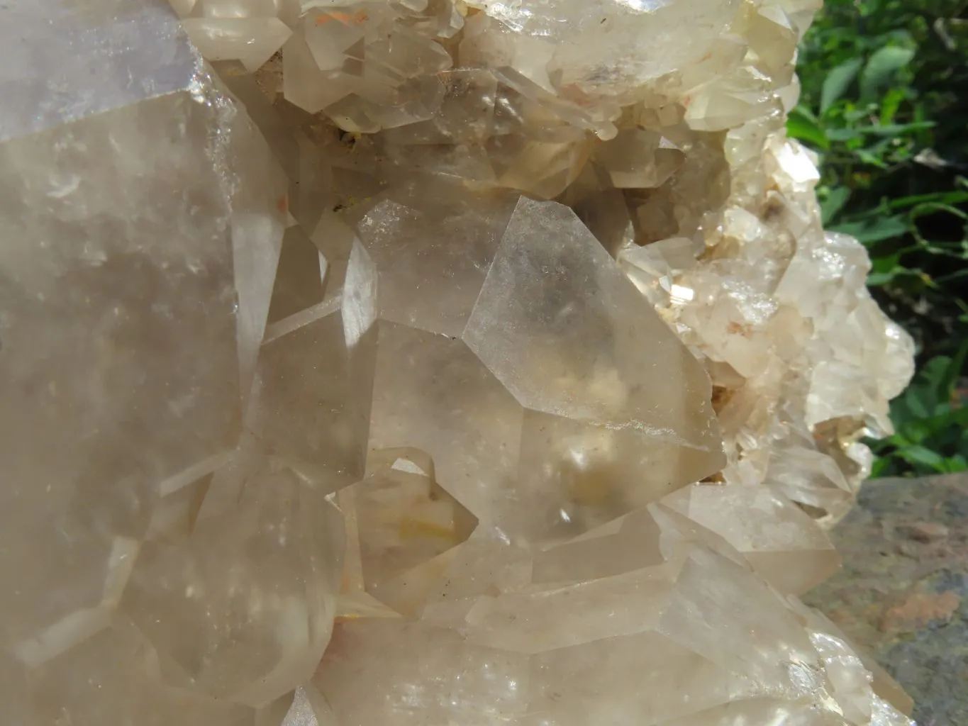 Natural Extra Large Quartz Cluster x 1 From Angola