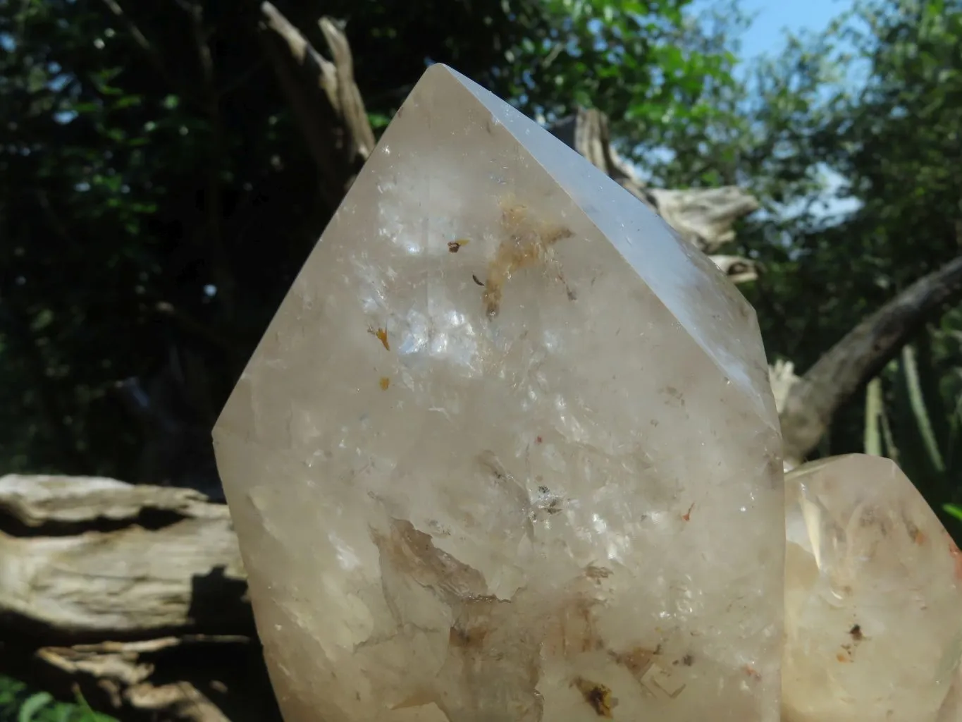 Natural Extra Large Quartz Cluster x 1 From Angola