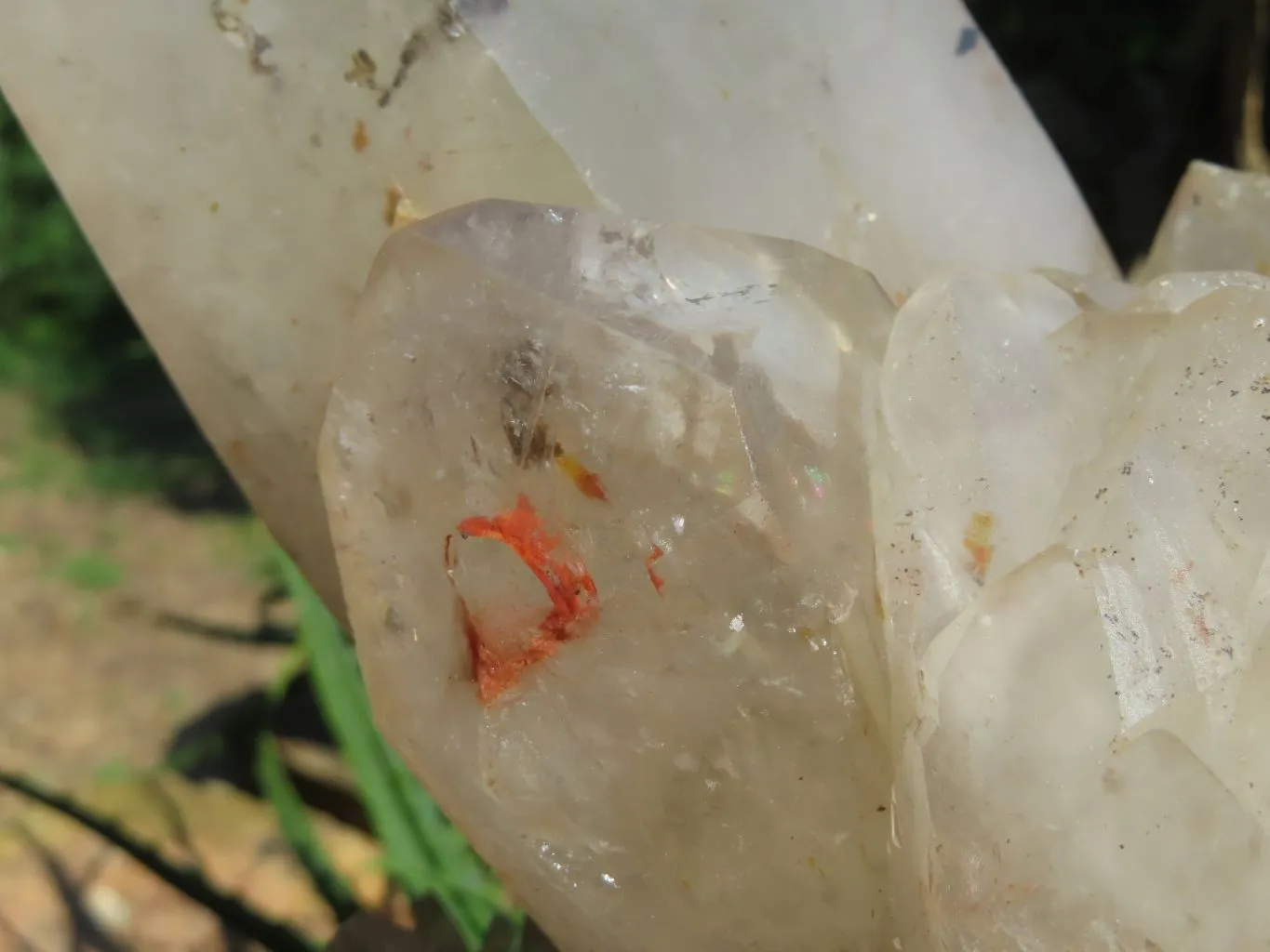 Natural Extra Large Quartz Cluster x 1 From Angola