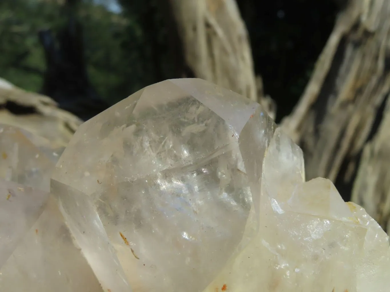 Natural Extra Large Quartz Cluster x 1 From Angola