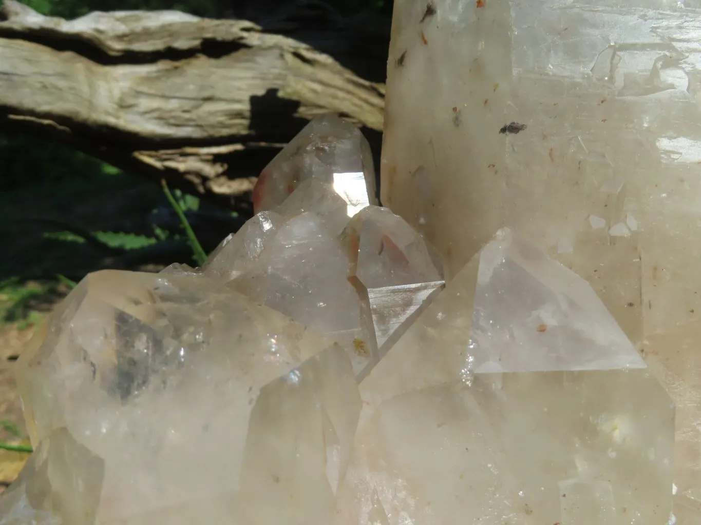 Natural Extra Large Quartz Cluster x 1 From Angola