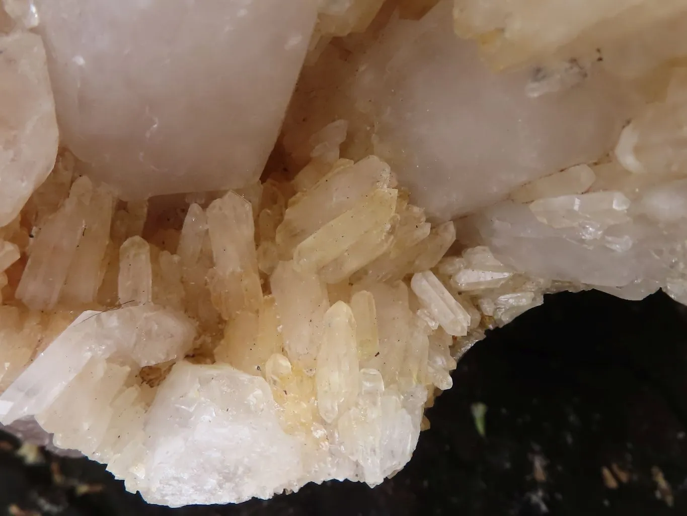 Natural Extra Large White Pineapple Quartz Cluster x 1 From Madagascar