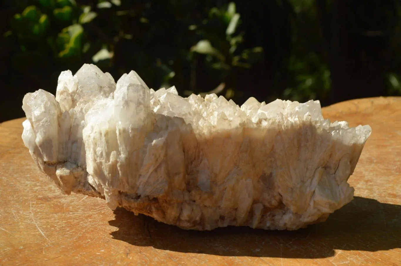 Natural Fairly Large Quartz Cluster Display Piece x 1 From Madagascar