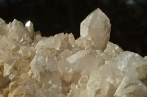 Natural Fairly Large Quartz Cluster Display Piece x 1 From Madagascar