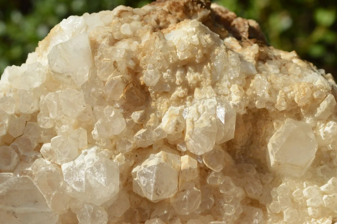 Natural Fairly Large Quartz Cluster Display Piece x 1 From Madagascar