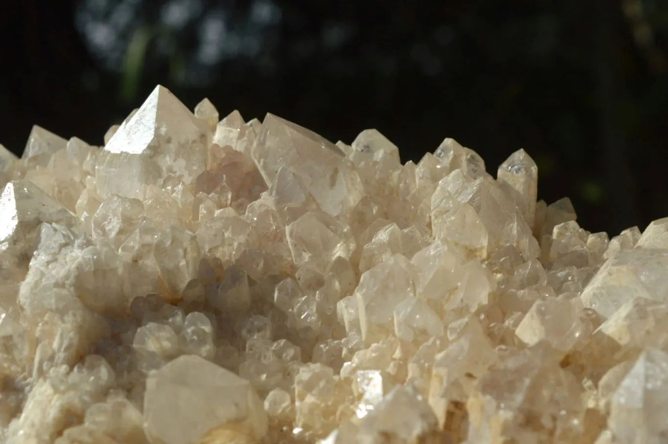 Natural Fairly Large Quartz Cluster Display Piece x 1 From Madagascar