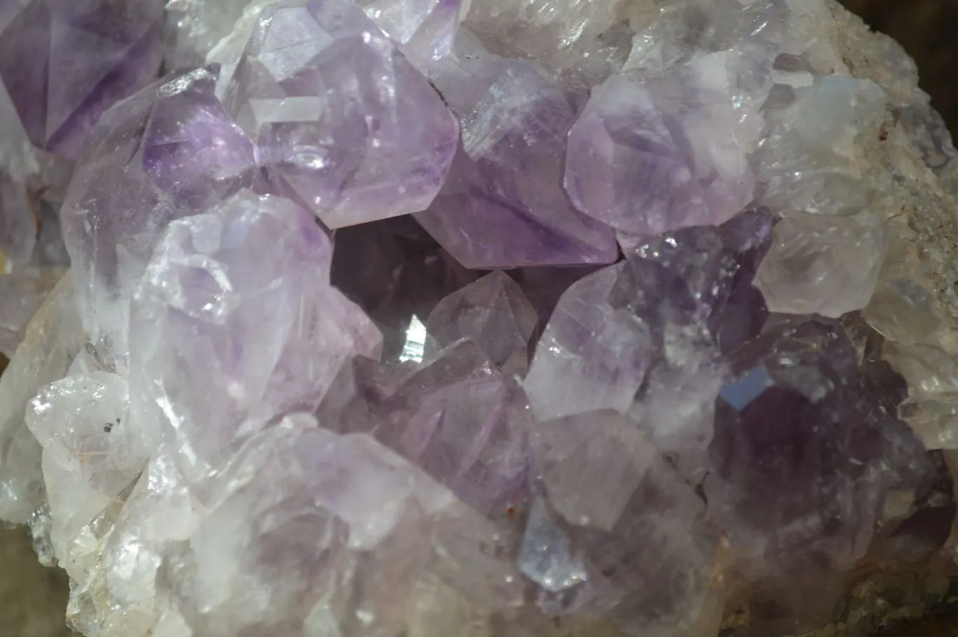 Natural Jacaranda Amethyst Cluster x 1 From Mumbwe, Zambia