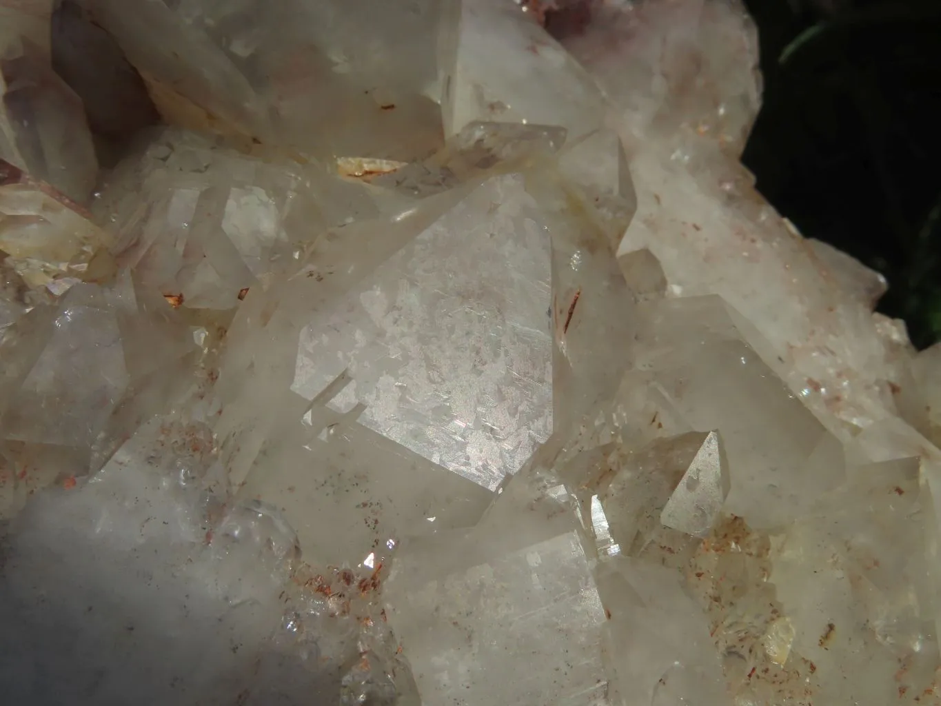 Natural Self Healed Floater Hematoid Quartz Cluster x 1 From Karoi, Zimbabwe